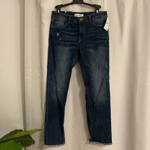 NWT DL1961 Instascuplt Straight Ankle Jeans Size 28